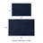 Super Soft Absorbent Microfiber Rectangle Non-Slip Bath Rug Set-525437392-525437394