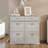 Shoe Storage Cabinet With 2-Drawers And 4 Flip Drawers, Freestanding Organizer With Adjustable Shelf