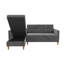 Williston 129.54cm Wide Rectangle Solid Colour Ottoman with Storage-1801790915