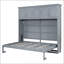 Grand lit escamotable avec armoires supérieures-1412094631-1412094298