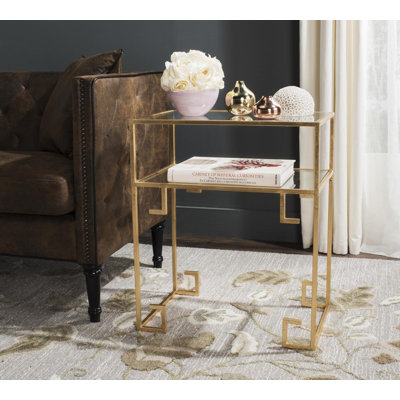 Table de bout avec rangement Oxendine