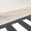 Rattan Sunbed with Pillows and Adjustable Shade-1699041970