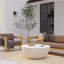 Bazaar 40'' GFR Concrete Outdoor Coffee Table