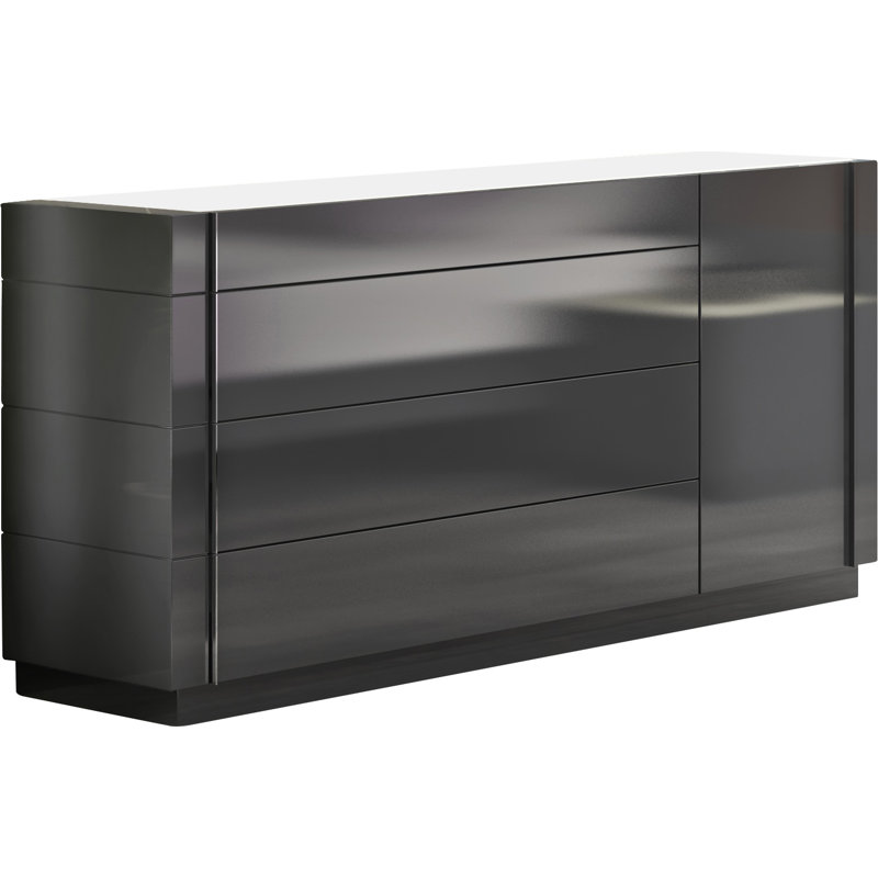Commode 4 tiroirs l 55,1 po Aimee-Rose