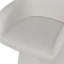 Linen Upholstered Barrel Side Chair