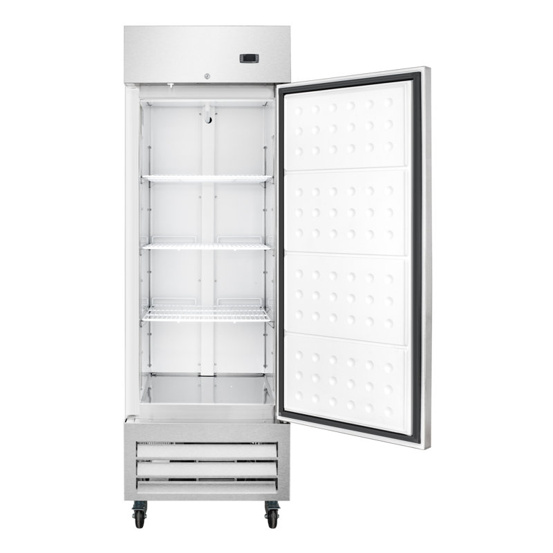 27" Stainless Steel Upright Convertible Refrigerator Freezer