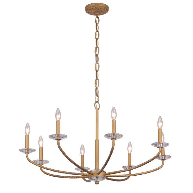 Mercer41 Lobianco - Chandelier, 8, 20.13" H x 36" W x 36" D