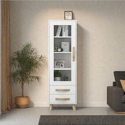 Bibliothèque de rangement simple de style américain