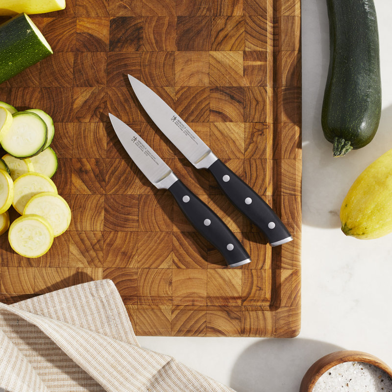 HENCKELS Forged Accent 2-Piece Paring Knife Set, Black