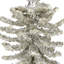 Ornement en forme de pomme de pin glacée 7 po-2146317947