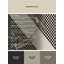 Tapis moelleux moelleux moelleux moderne à motif de cricket beige Eleni-710859419