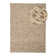 Handcrafted Wool Rug in Light Brown Melange