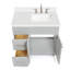 Ensemble de meuble-lavabo simple 37 po Hamlet-70317048