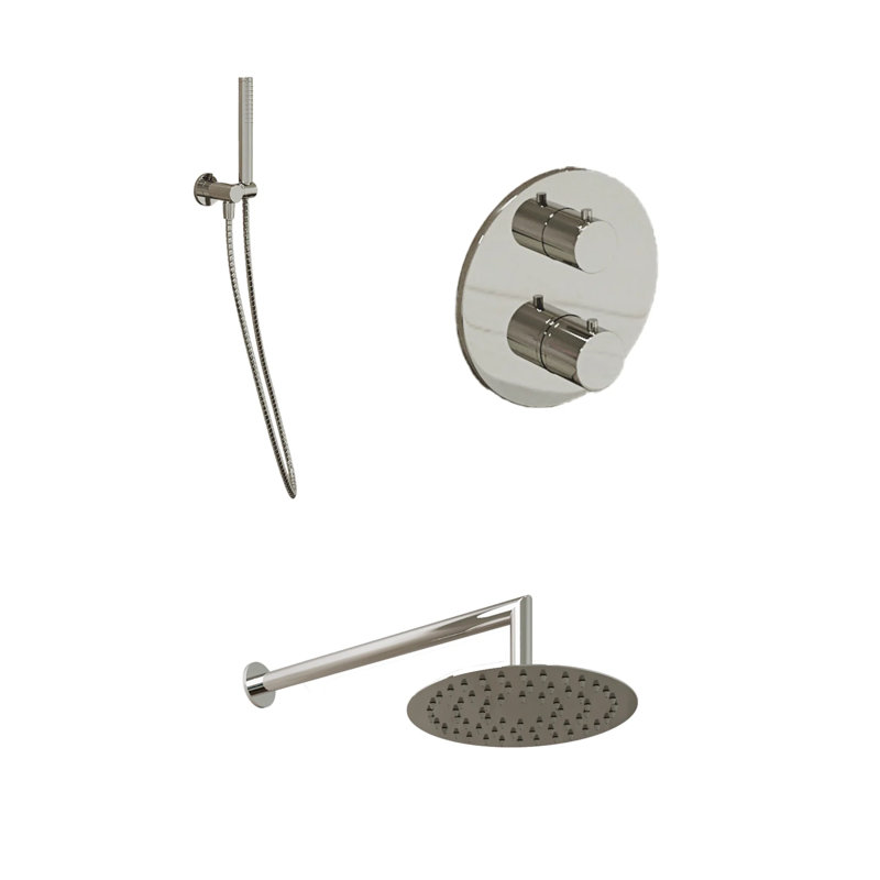 Thermostatic All-In-One Kit with Rough in-Valve