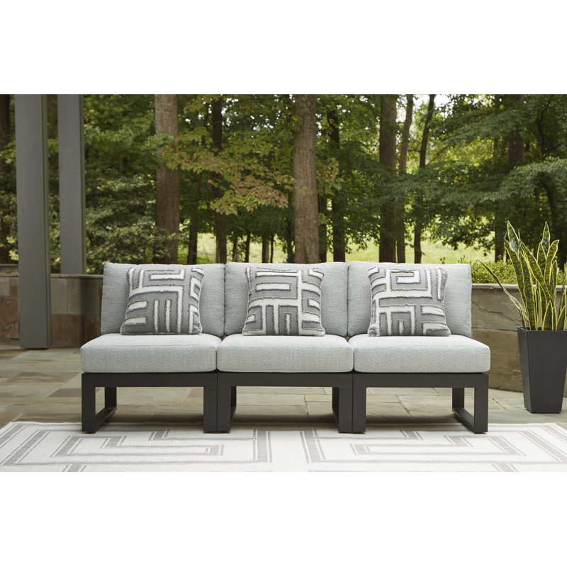 Beachloft 4-Piece Outdoor Sectional, No, Symmetrical