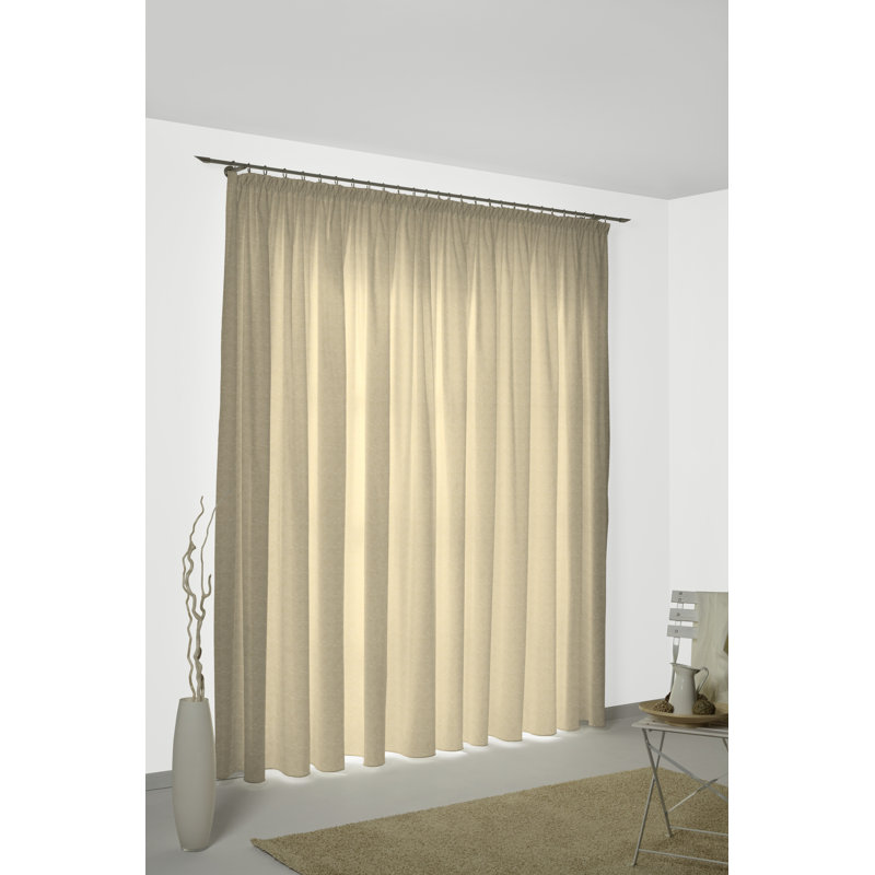 Room Darkening Single Curtain Panel, 225cm H x 132cm W