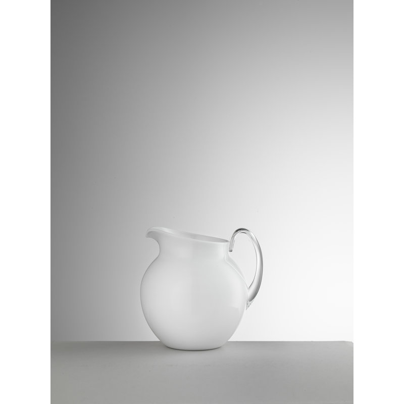 Plutone Acrylic Pitcher, White