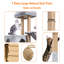 Amneris 145cm H Cat Tree