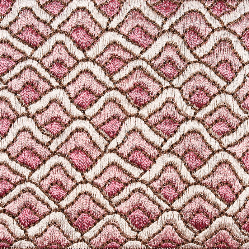 Ruban de broderie Sunrise, Rose