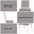 Olias 19 " H Linen Upholstered Side Chair and Parsons Chair