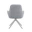 Fauteuil rembourré gris clair Labresha