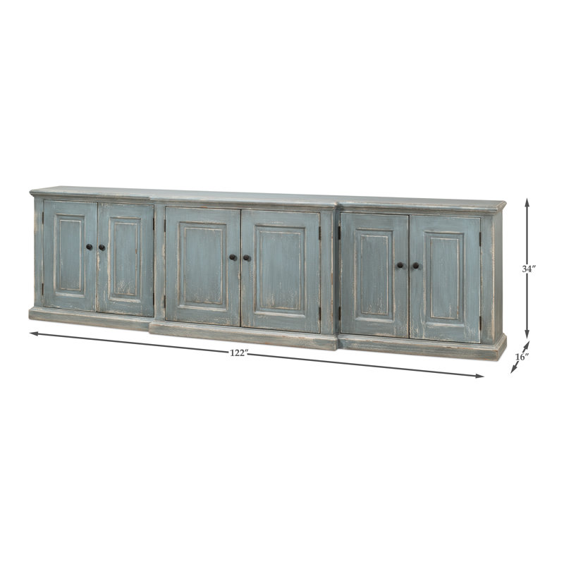 San Marco 122'' W Solid Wood Sideboard