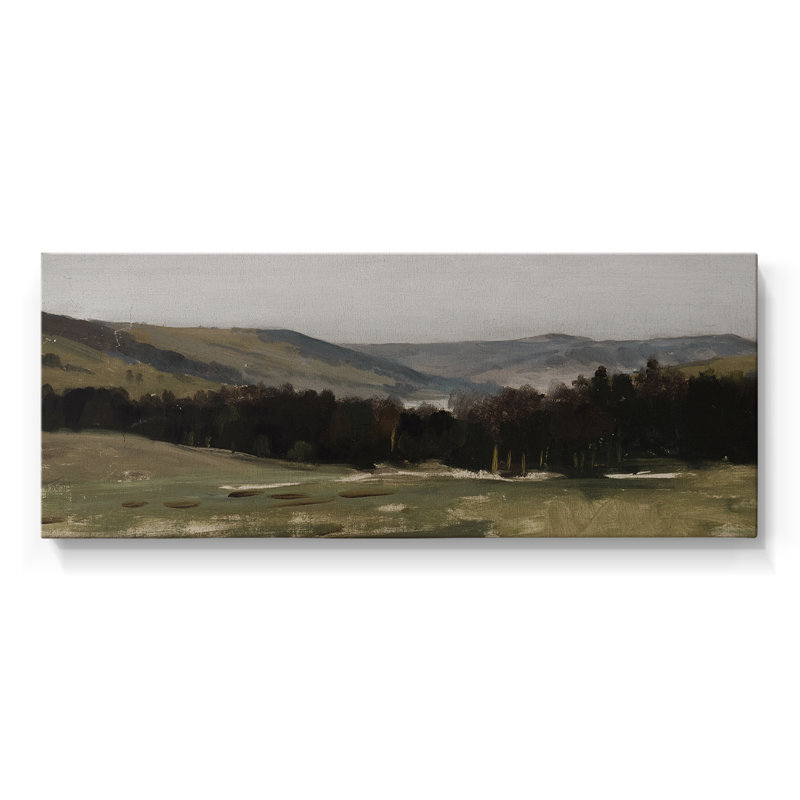 Série paysage - MCX - Toile tendue avec châssis - Prêt à accrocher, H 16 po x l 40 po