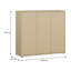 Saabir 20 Pair Shoe Storage Cabinet-321252508