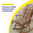 Velvet Rocking Chair Cushion 2 Piece Tufted Non Slip Set of Upper and Lower Cushions-1171096845