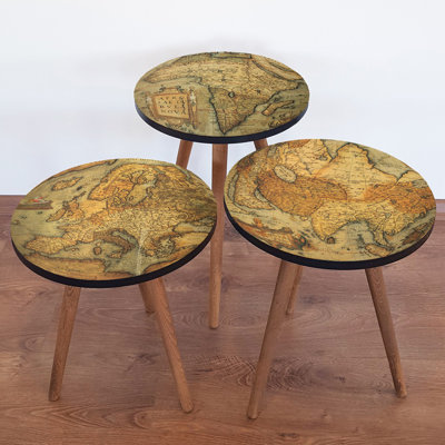 Tables gigognes 3 pieds Lelia