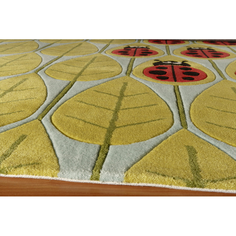 Aaron Floral Indoor Rug, Rectangle 3' x 5'
