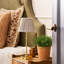 Empire Shade Light Grey Herringbone