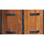 Themis Solid Wood Drum End Table