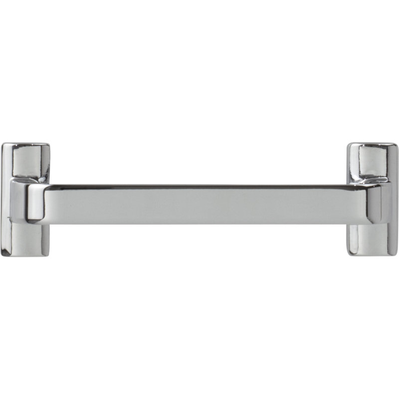 Harrison Bar Pull, Polished Chrome, 3 3/4" Center to Center
