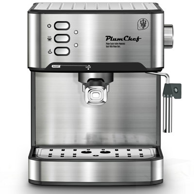 Machine à espresso professionnelle à 20 bars avec mousseur à lait, simple et double, compatible avec dosette ESE, réservoir d'eau amovible pour cappuccino, latte et macchiato - Home Barista Edition