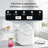 Havato Countertop Ice Maker Ice Machine With 2 Sizes,Self-Cleaning Ice Makers, 26Lbs/24H, 8 Ice Cubes Ready In 6 Mins For Home/Kitchen/Bar/Party/Camping-111088702