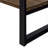 Coffee Table, Accent, Cocktail, Rectangular, 48"L,Metal