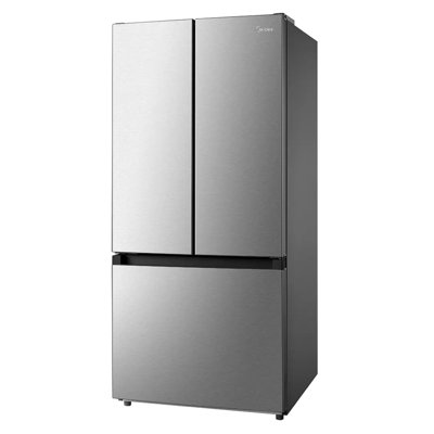 Midea 18 cu. Pi. Réfrigérateur à porte française