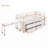 Henorel Kids Loft Bed with Desk, Dresser and Bookcase-2053013923-2053013925
