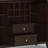 Bedford - Sideboard Buffet And Wine Rack - Dark Chestnut Brown-574060309