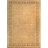 Antique One-of-a-Kind Rectangle 11'6" X 16'8" Hand Knotted Area Rug
