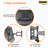 ProMounts Articulating/Full motion TV Wall Mount for 24"- 60" Screens, Holds up to 88 lbs.