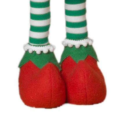 Delightful 21 Inch USB Electric Animated Fabric Elf