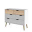 Palomo Chest Of Drawers With Four Drawers, Measures 98 X 81 X 39 Cm-220234248
