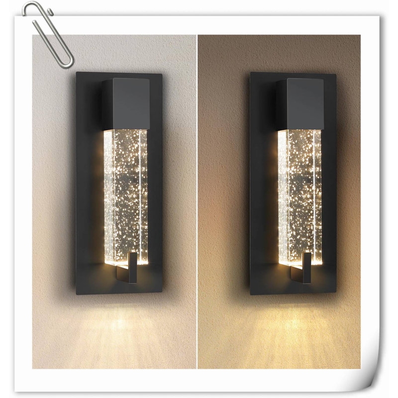 Adarah LED Wall Light, Black