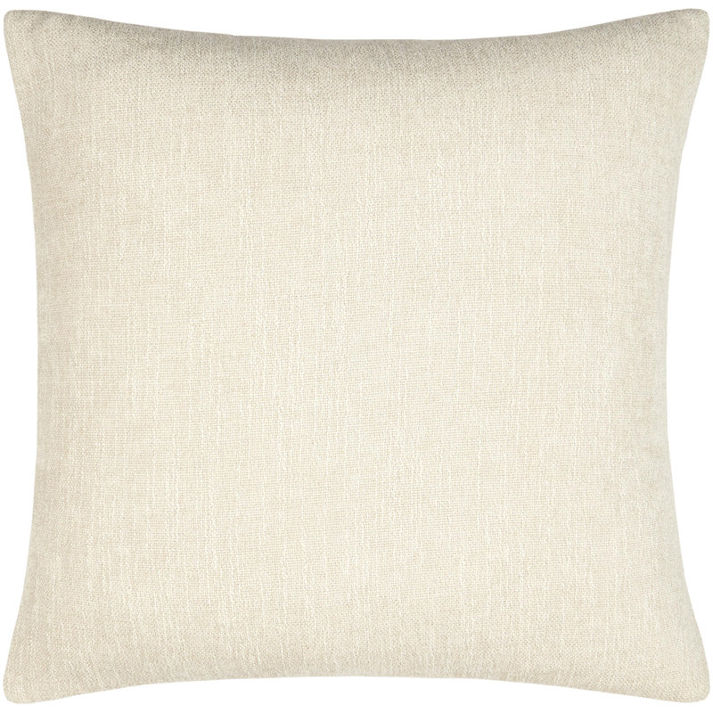 Puako Accent Pillow, H 18 po x l 18 po, Blanc, Mélange de duvet