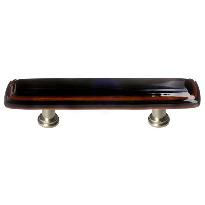 3" Center to Center Woodland Brown & Black Bar Pull Decorative Cabinet Hardware
