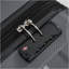 Valise de transport rigide en ABS 20 po, valise de voyage extensible durable avec roulettes pivotantes, verrou TSA