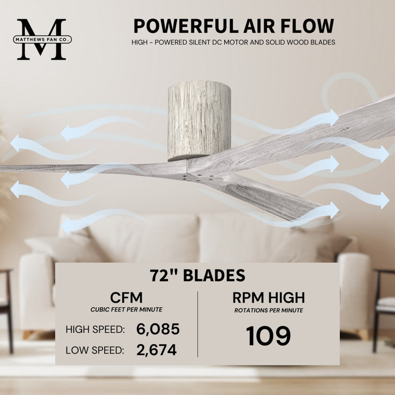 Irene Ceiling Fan, Barn Wood Tone, Barn Wood Tone, 72"