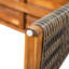 Outdoor Acacia Wood Bench(Set Of 2)-348469919